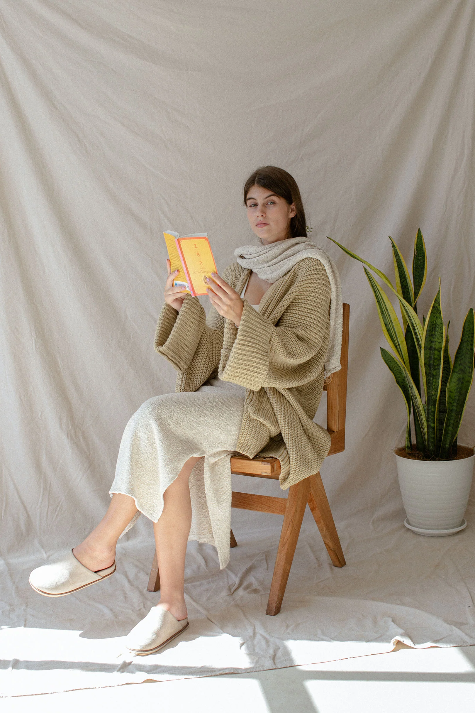 Tuula Poncho Almond - Image 15