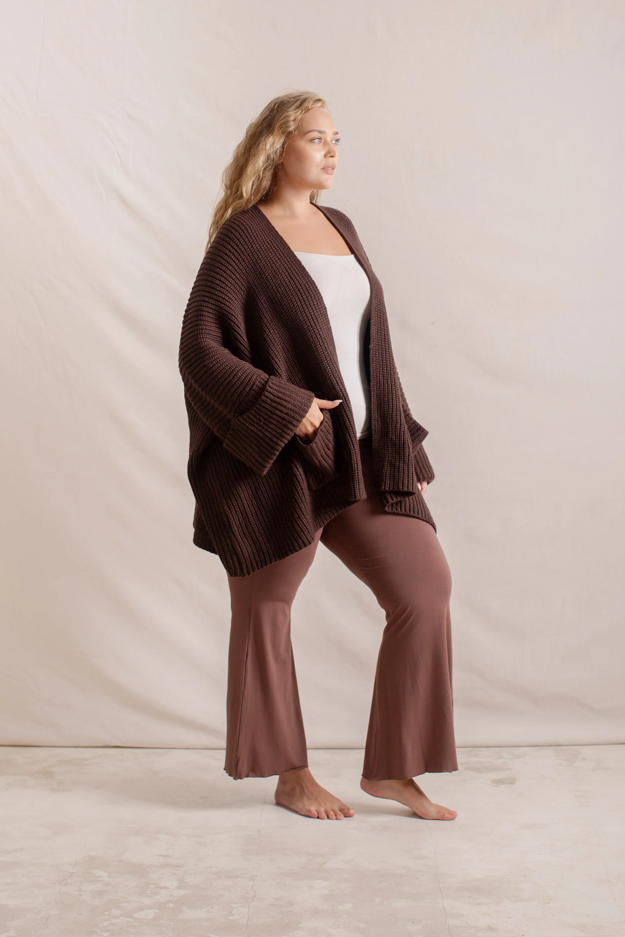 Tuula Poncho Cacao - Image 3