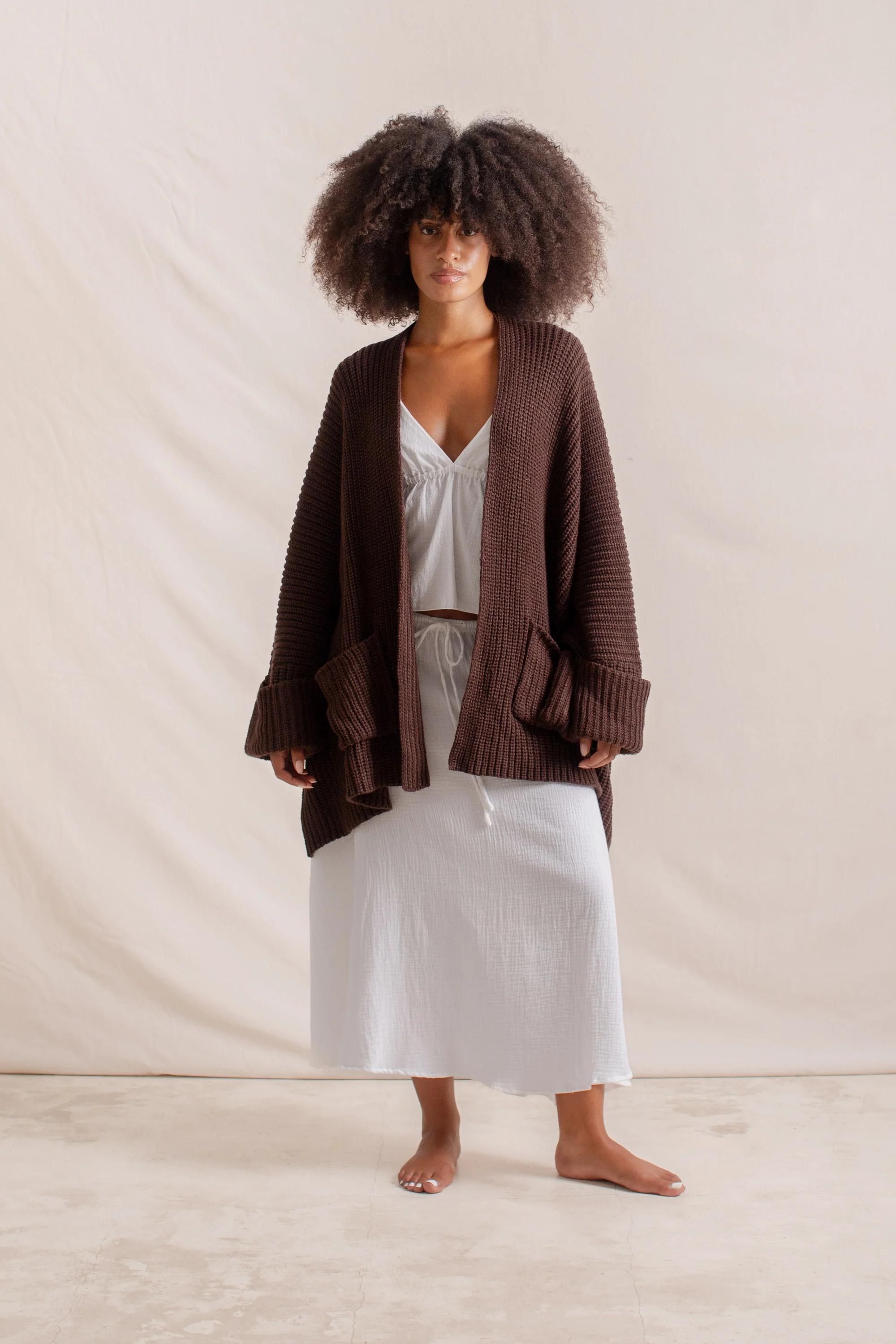 Tuula Poncho Cacao - Image 5