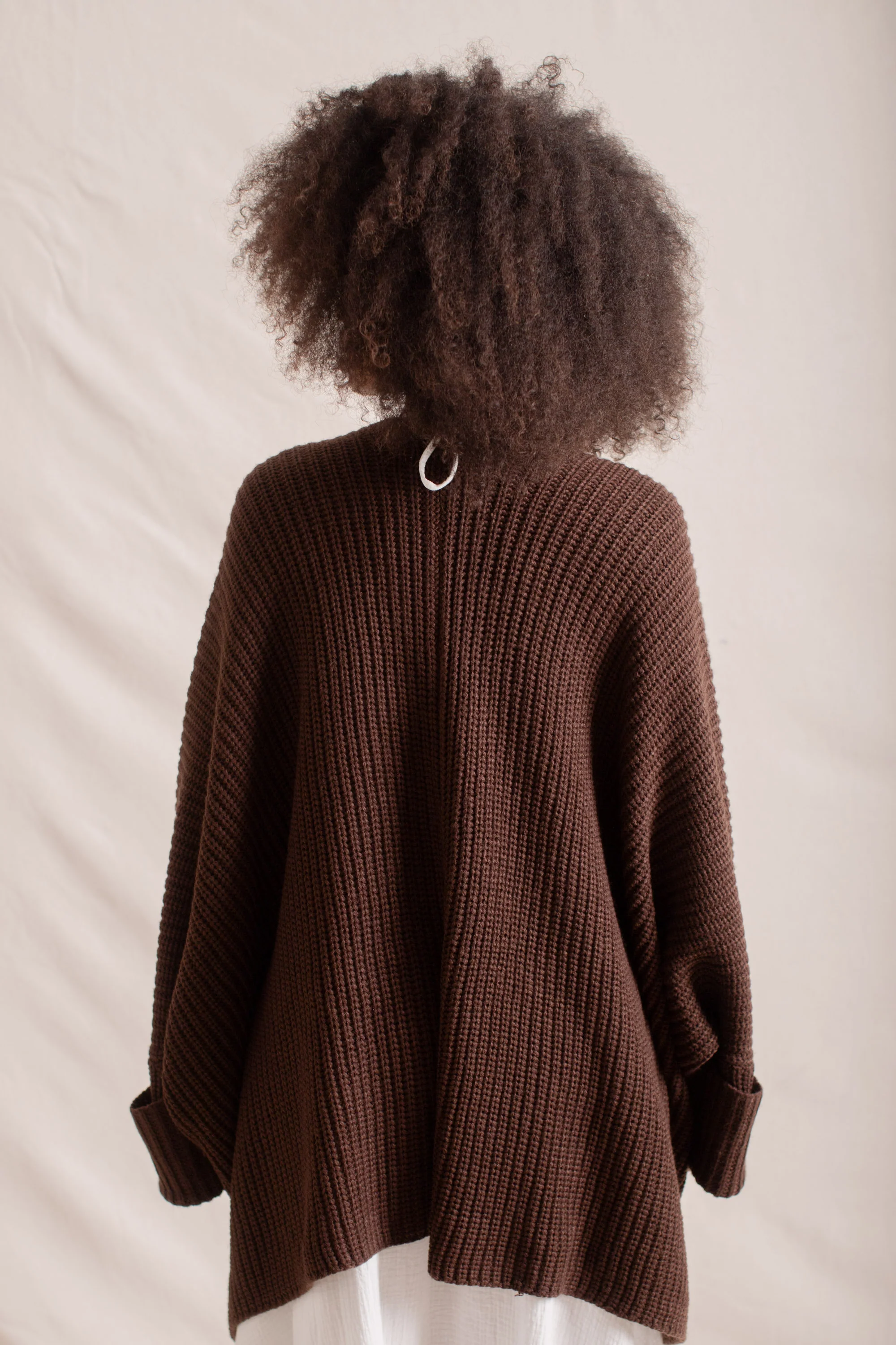 Tuula Poncho Cacao - Image 7