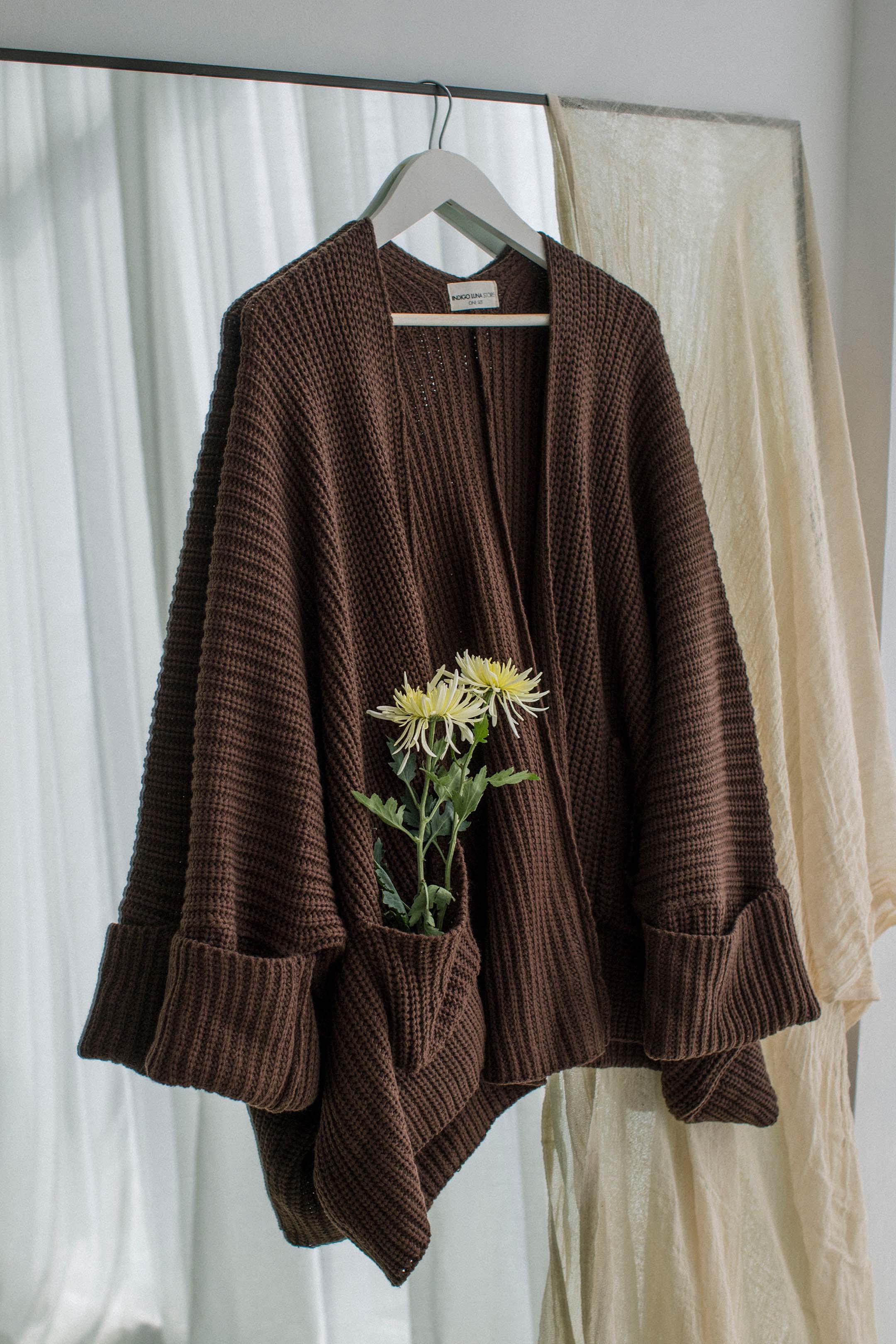 Tuula Poncho Cacao - Image 9