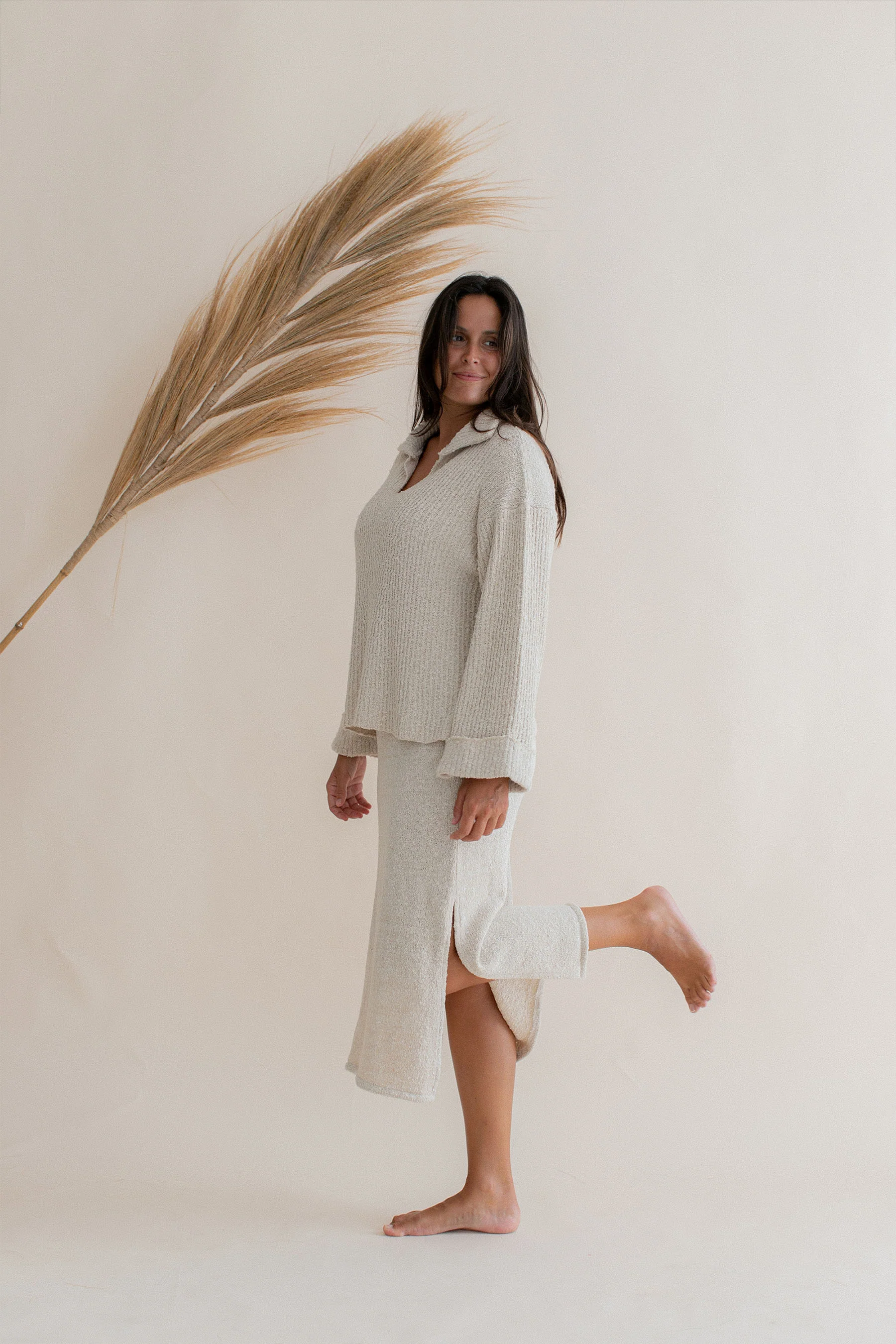 Winterfall Jumper Cloud Cream - Image 10