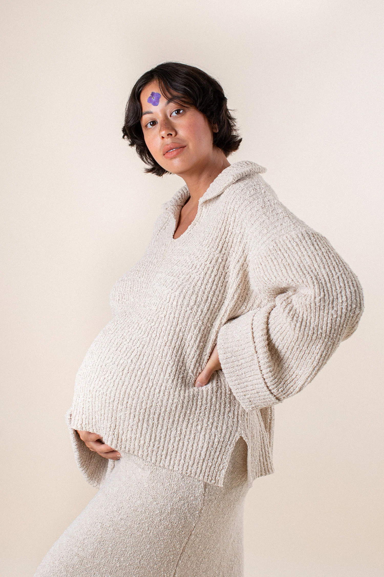 Winterfall Jumper Cloud Cream - Image 11