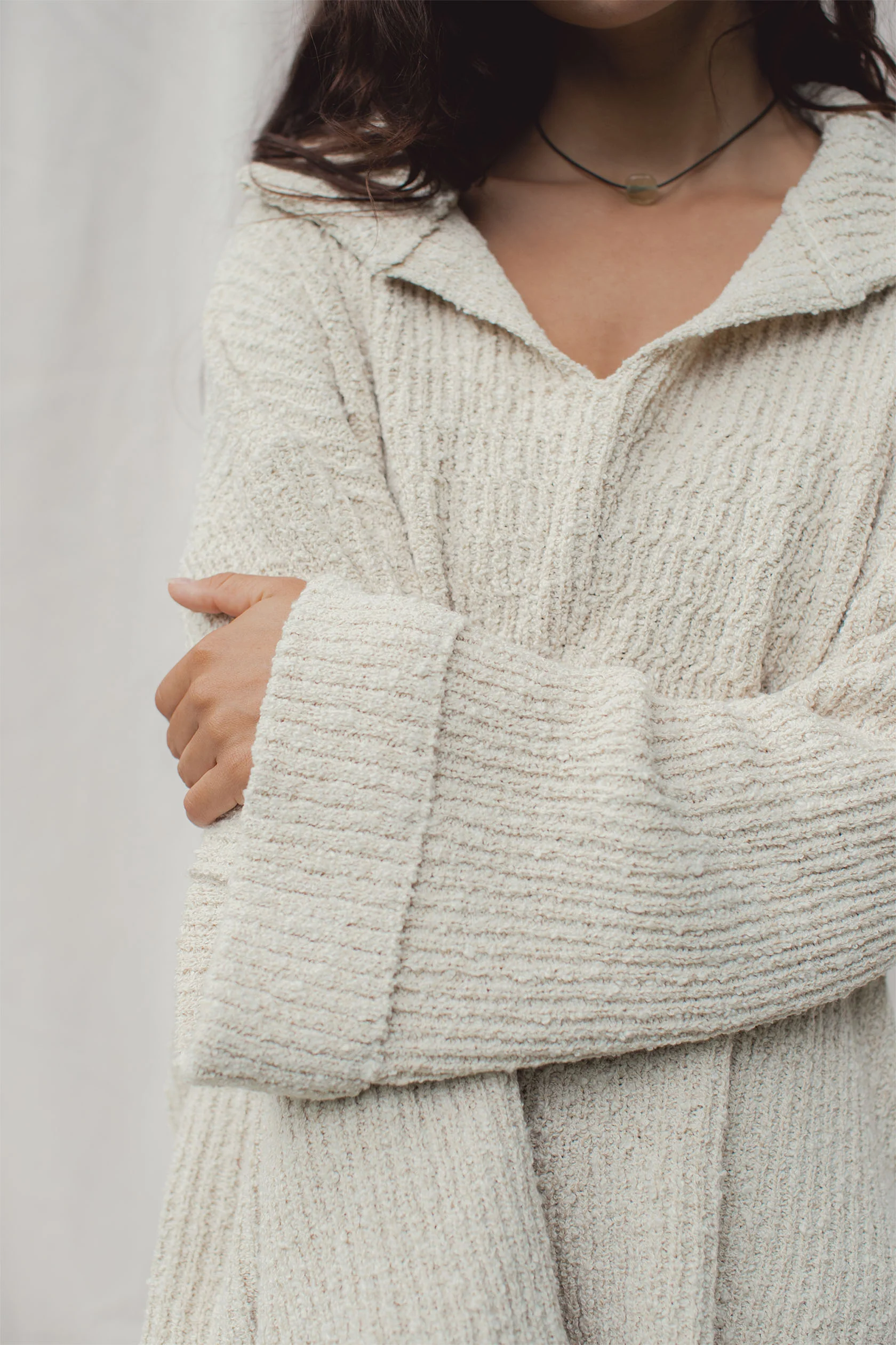 Winterfall Jumper Cloud Cream - Image 8