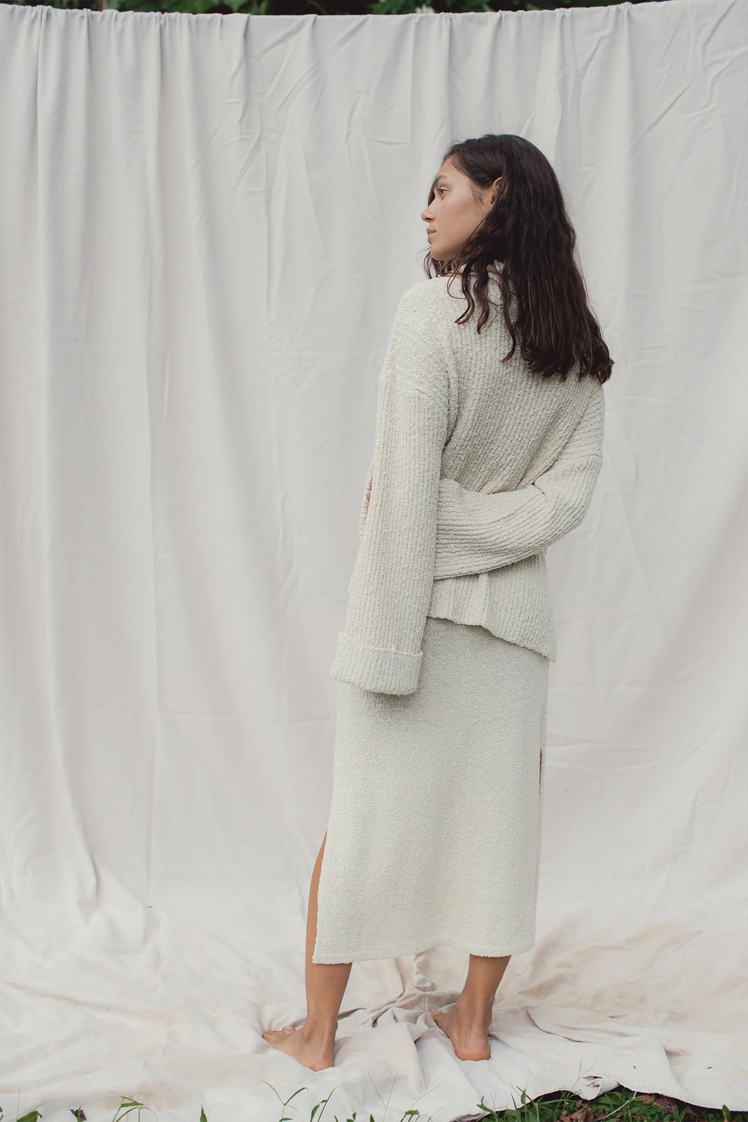 Winterfall Jumper Cloud Cream - Image 9