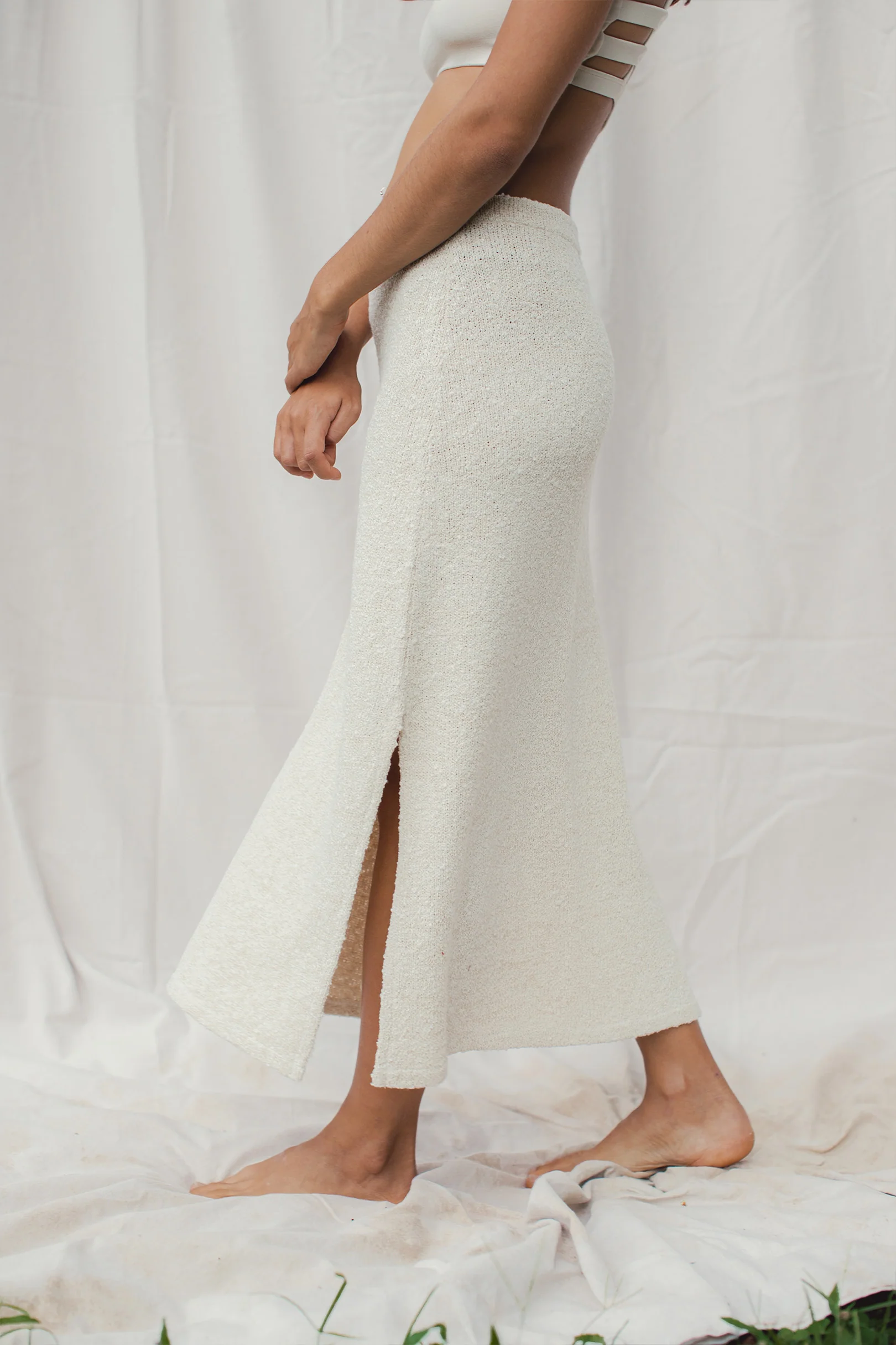 Winterfall Skirt Cloud Cream - Image 5